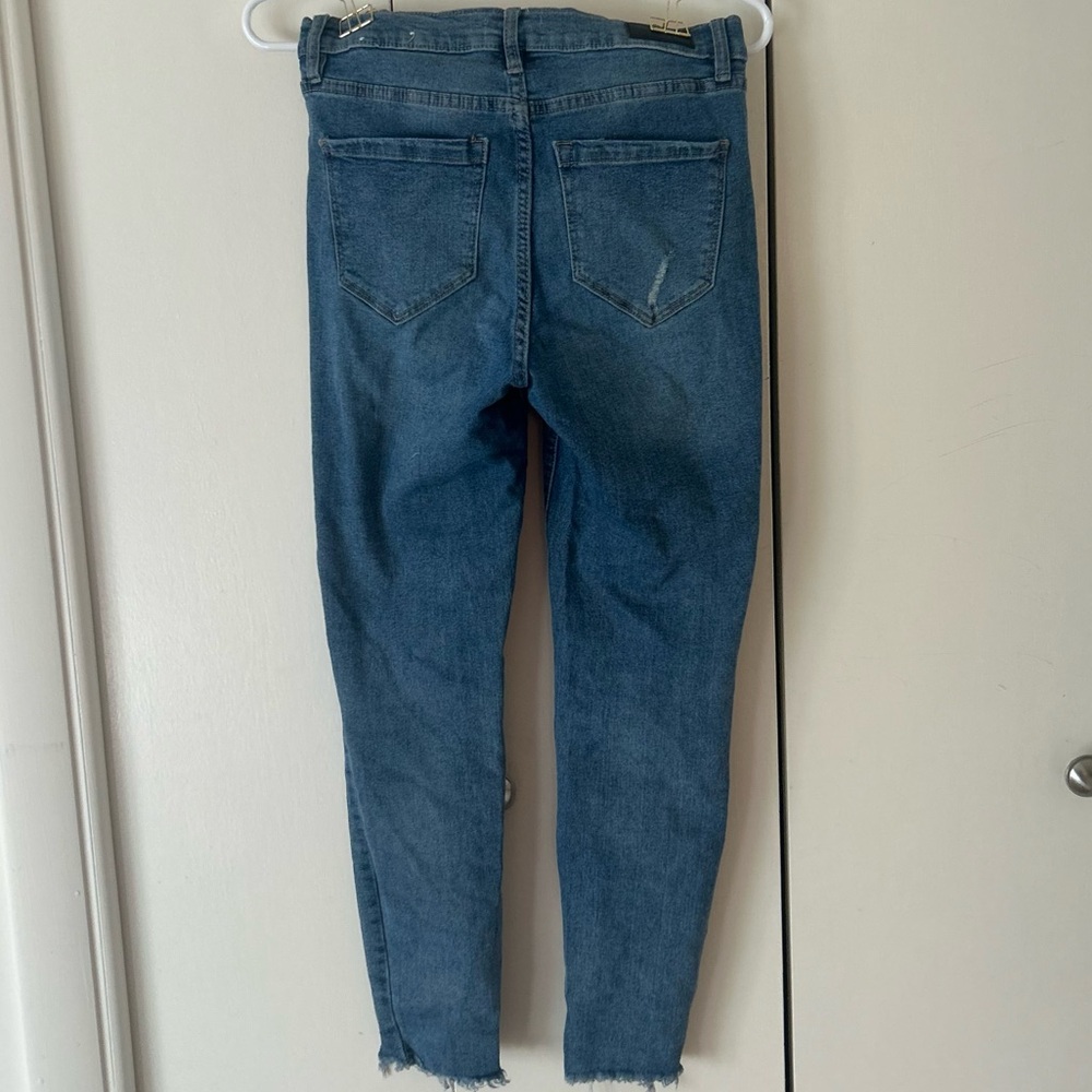 Nicole Miller SOHO high rise ankle skinny jeans pockets 4 - Picture 2 of 11